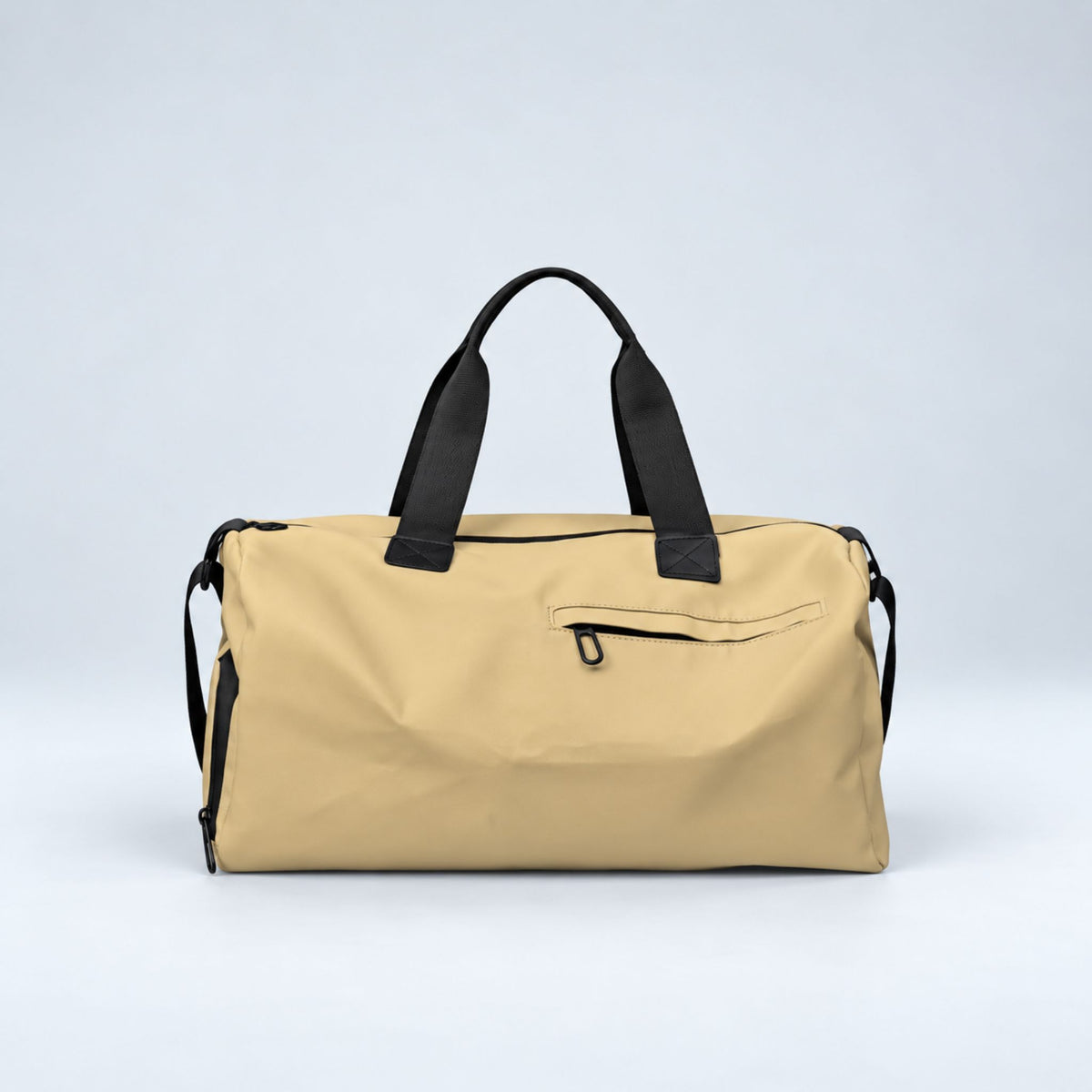 Khaki Sharp Travel Everyday gym duffle bag side view #Colour_Khaki