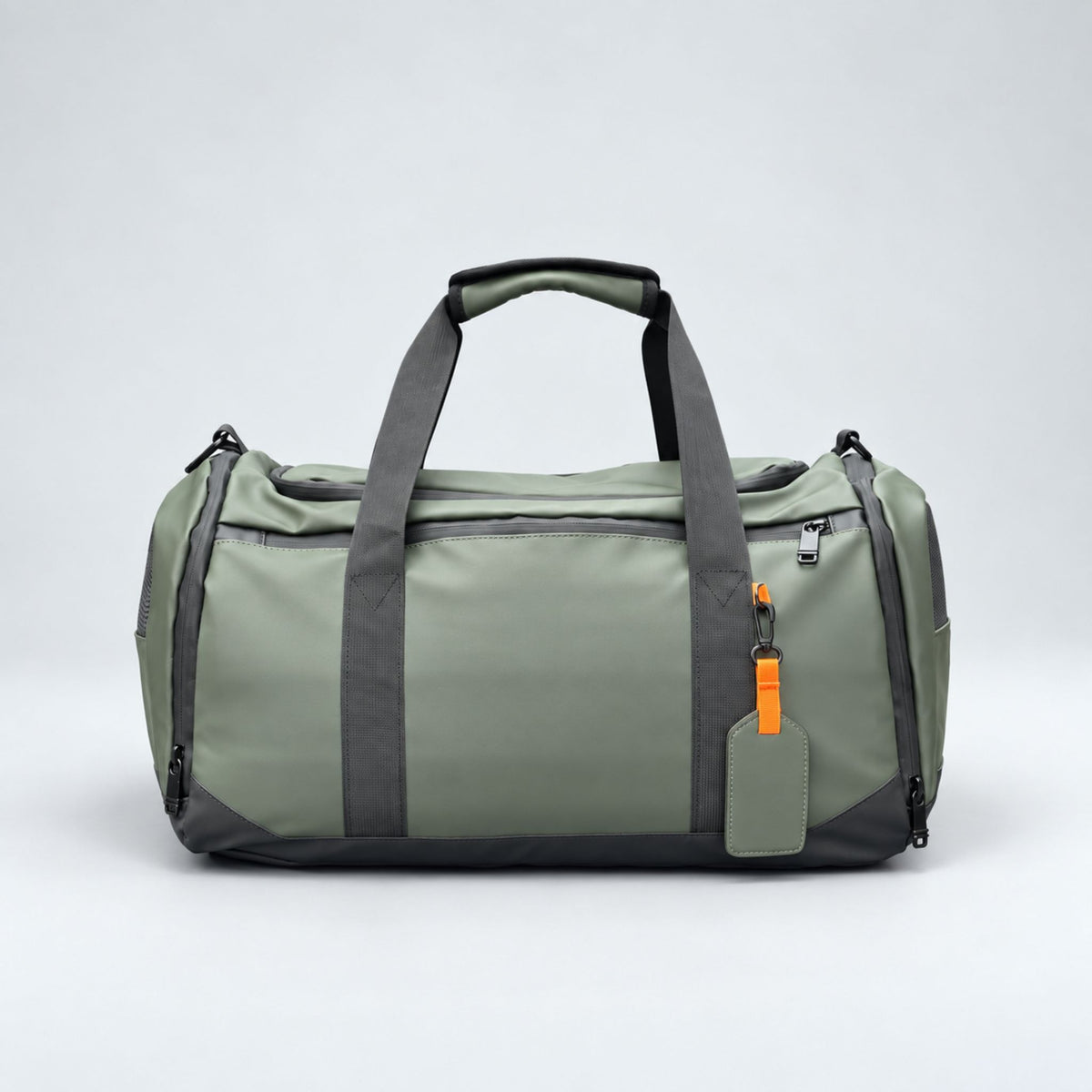Green Transit duffle bag laptop pocket #Colour_Green
