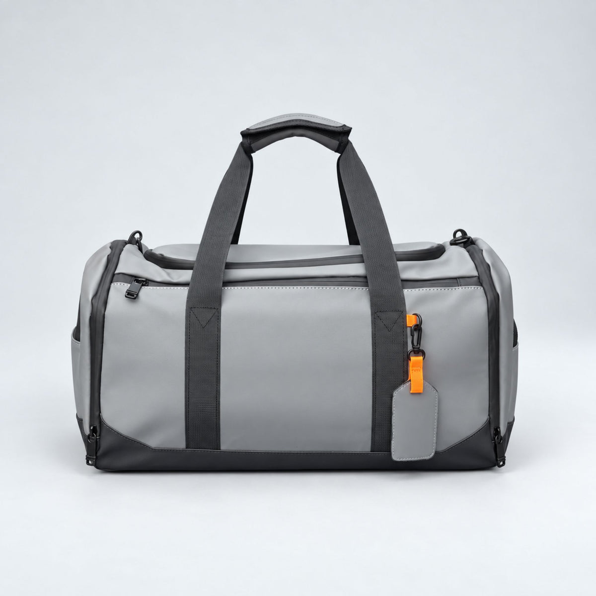 Grey Transit duffle bag laptop pocket #Colour_Grey