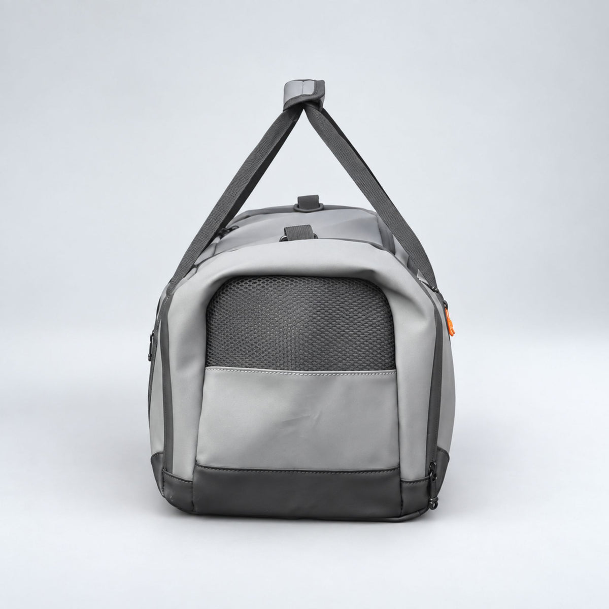 Grey Transit duffle bag shoe compartment #Colour_Grey
